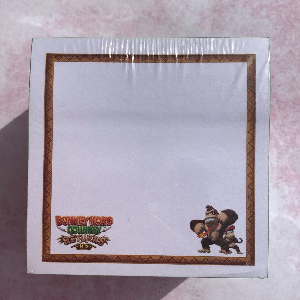 Paper Sticky Notes Donkey Kong Country Returns HD Box